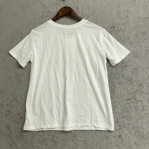 NEW Keith Haring Women's S T-Shirt Red Dog Graphic White Cotton Blend - Picture 4 of 10